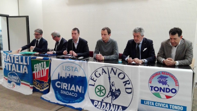 Ciriani: “Uniti per cambiare Pordenone  con un programma concreto”