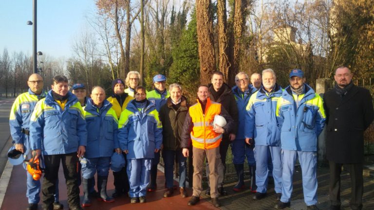 Pulizie Noncello, in campo la protezione civile comunale