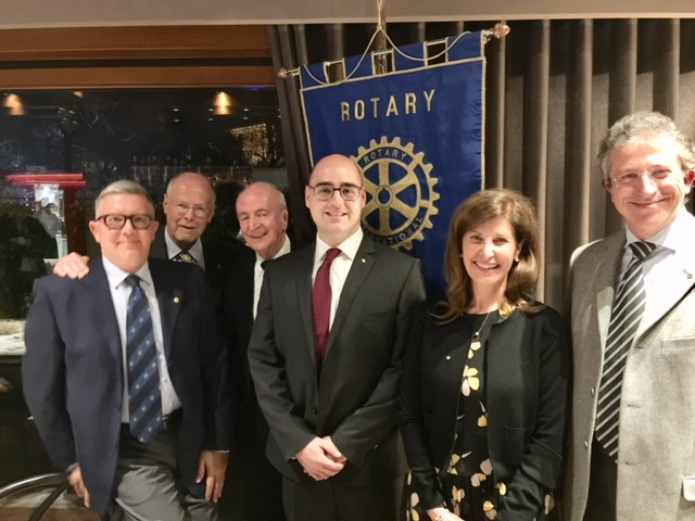 Rotary Pn Alto Livenza, serata di formazione e due nuovi soci