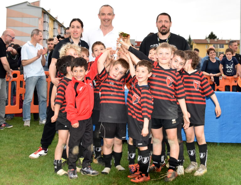 Minirugby, i “cuccioli” del Pordenone protagonisti del trofeo “Città di Udine”