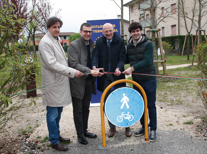 Parco Rotary, la nuova area verde in via Buozzi