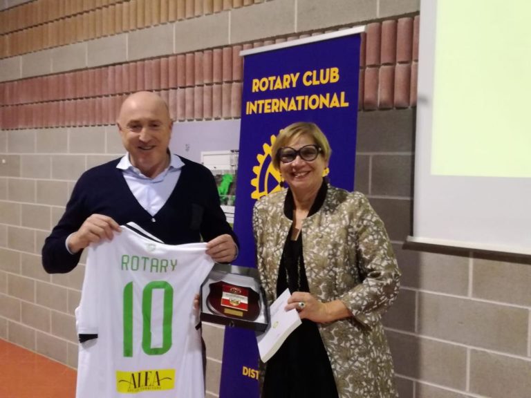 Rotary Pn, serata al De Marchi con i colori del Pordenone calcio