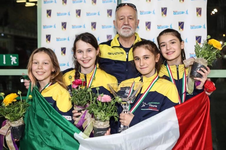 Fioretto squadre, oro per Scherma Vittoria Libertas Pn