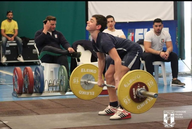 Un altro talento della Pesistica Pordenone sugli scudi agli Italiani Esordienti