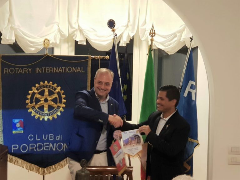 Rotary Pn, il programma del neo presidente Quagliotto