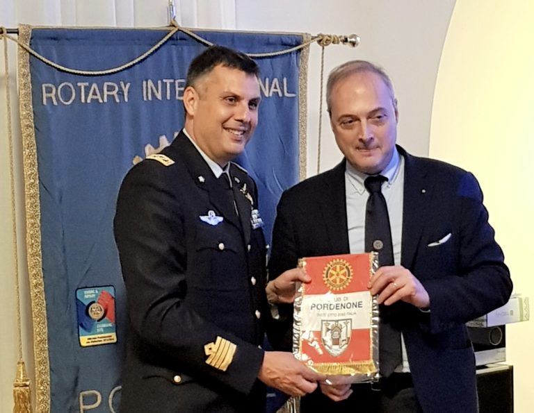 Rotary Pordenone, serata con le Frecce Tricolori