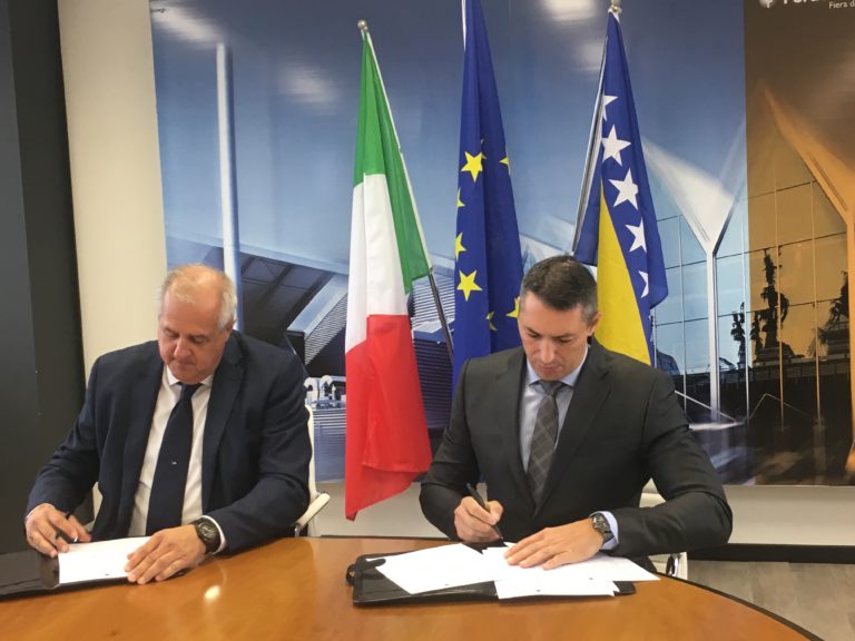 Pn Fiere, accordo con Camera Commercio Bosnia ed Erzegovina