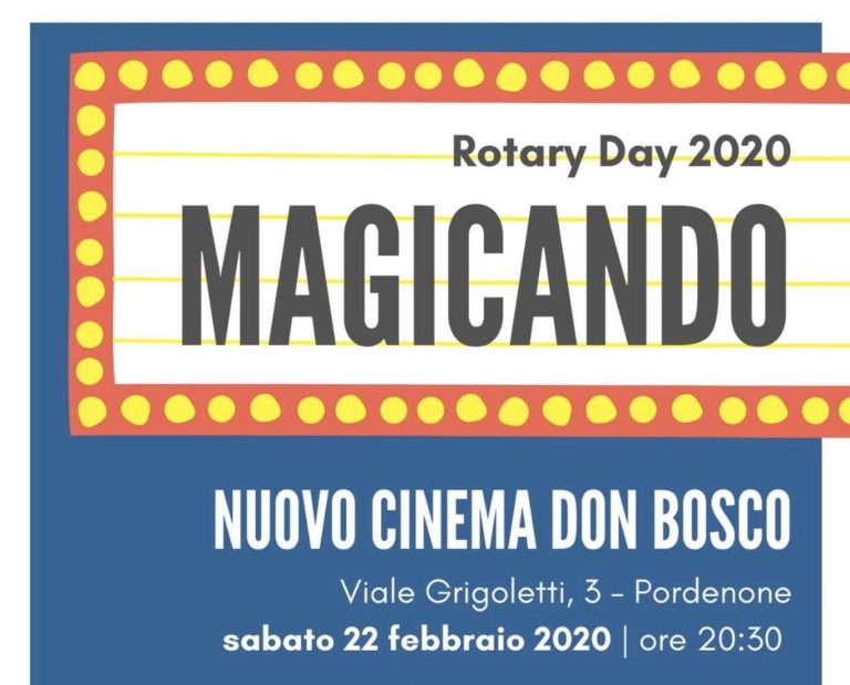 Rotary Day 2020 il 22 febbraio con Magicando