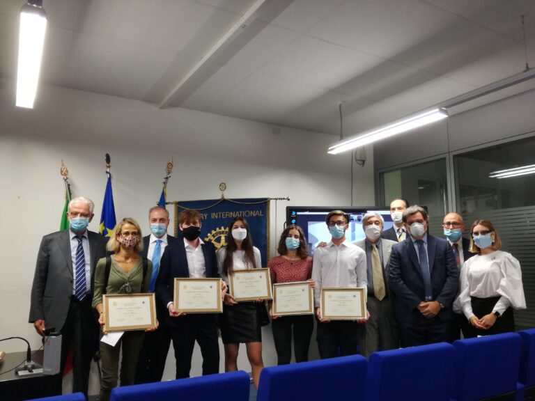 “Vinci un Tutor”, Rotary Pn premia i giovani vincitori