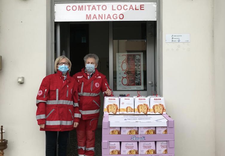 Ascom mandamentale: 200 panettoni donati a Caritas e Croce Rossa