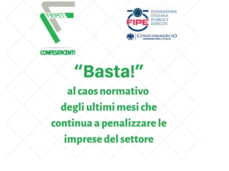 Confcommercio e Confesercenti: un manifesto congiunto per dire “Basta!”