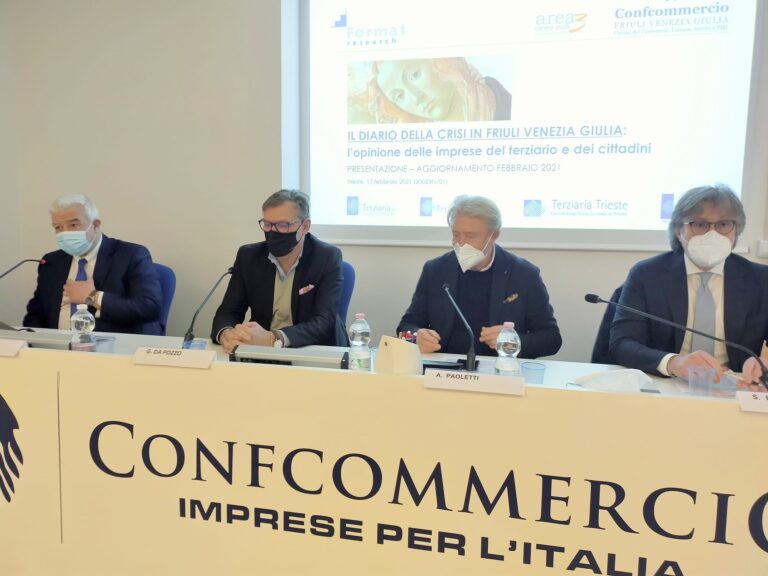 Confcommercio Fvg “determinante sostegno Regione per contenere danni pandemia”