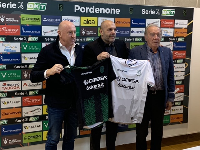 Pordenone calcio: presentato l’allenatore Bruno Tedino