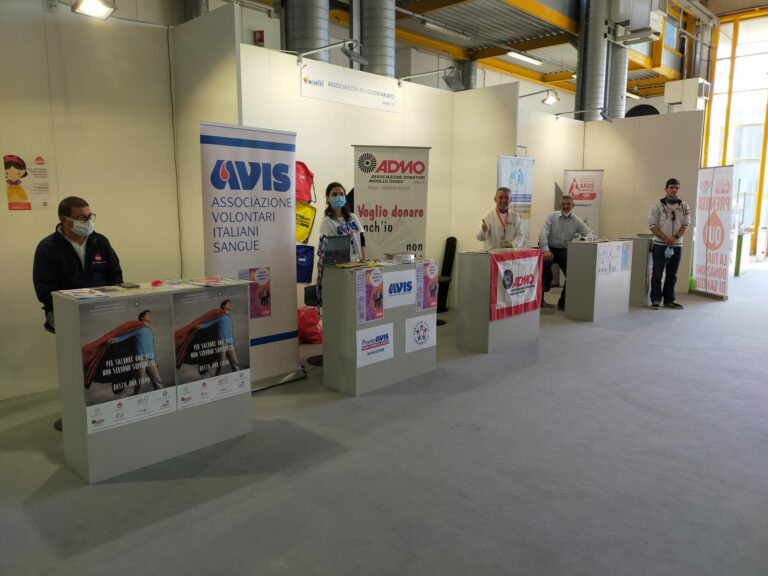 Associazioni Dono Avis Fvg, Afds Pn, Aido Fvg e Admo Fvg presenti a “Punto di Incontro”