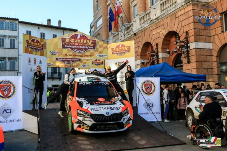 Motori, la MRC Sport trionfa con Fanari al Rally di Foligno