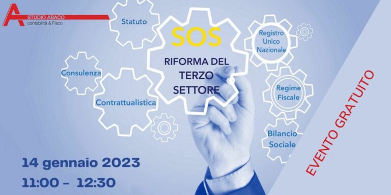 Un incontro per discutere sulle riforme del Terzo Settore