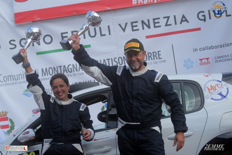 Rally, Martinis e Boi (MRC Sport) sul podio del campionato ACI Fvg 2022