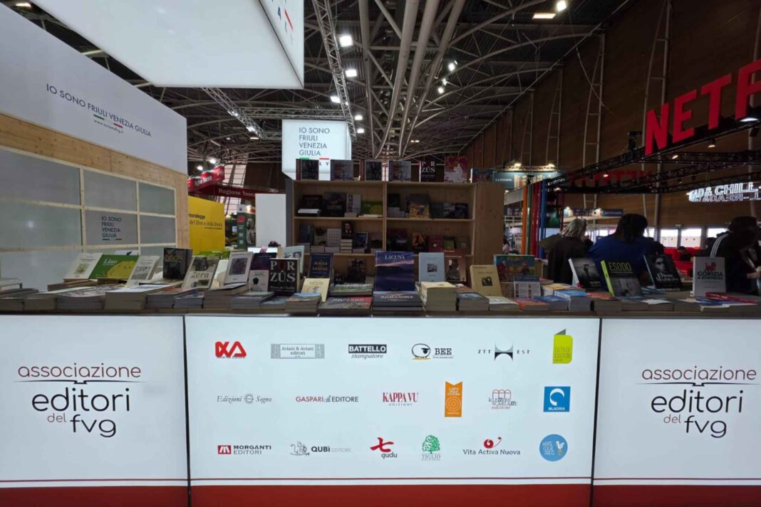 Foto scattata allo stand del Friuli Venezia Giulia presente al Salone Del Libro a Torino